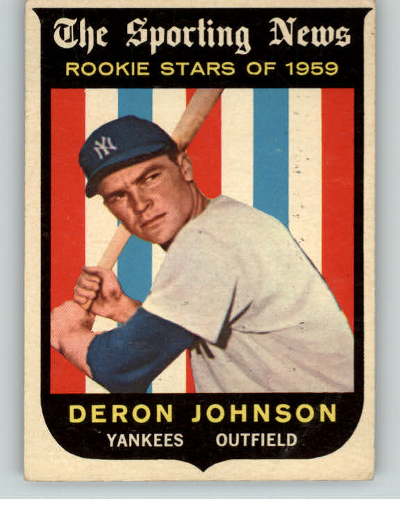 1959 Topps Baseball #131 Deron Johnson Yankees VG-EX 368838