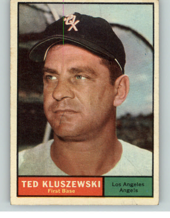 1961 Topps Baseball #065 Ted Kluszewski Angels EX 370408