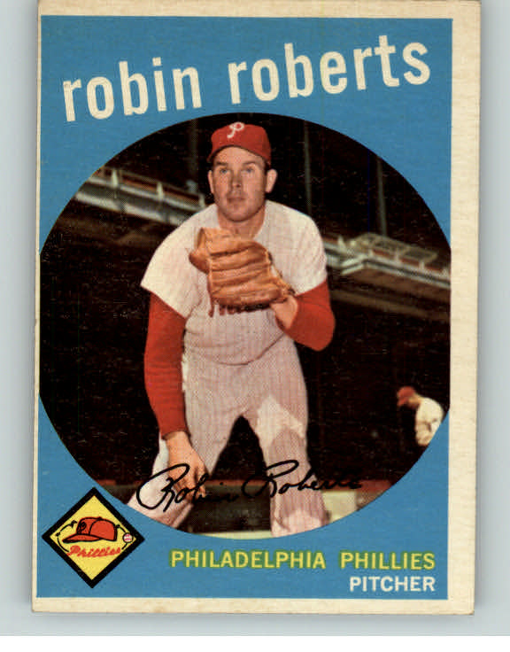 1959 Topps Baseball #352 Robin Roberts Phillies VG-EX 370956