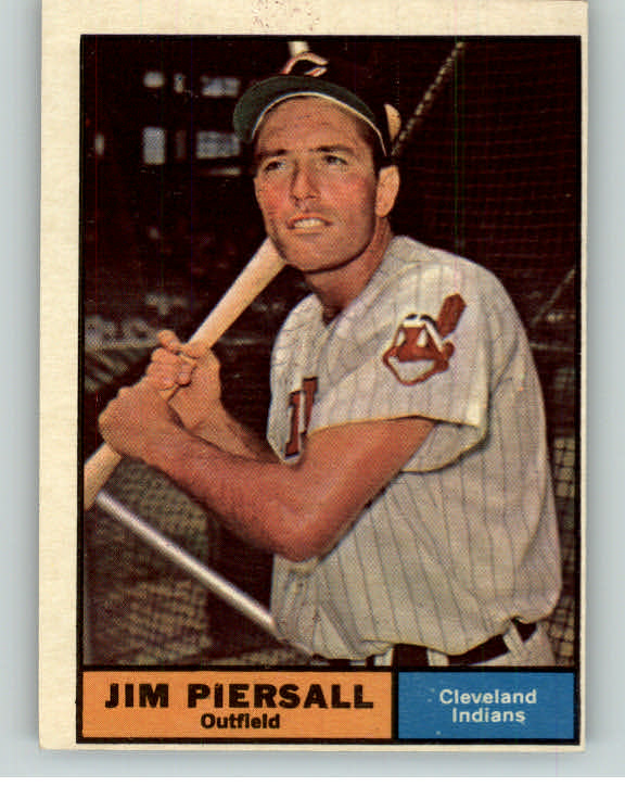 1961 Topps Baseball #345 Jimmy Piersall Indians VG-EX 371013
