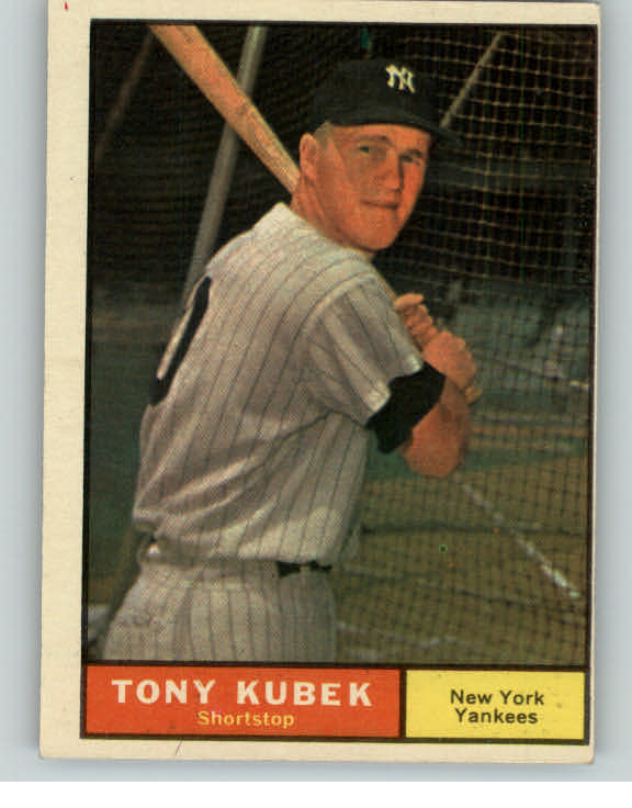1961 Topps Baseball #265 Tony Kubek Yankees VG-EX 371041