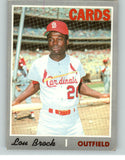 1970 Topps Baseball #330 Lou Brock Cardinals VG-EX 371120