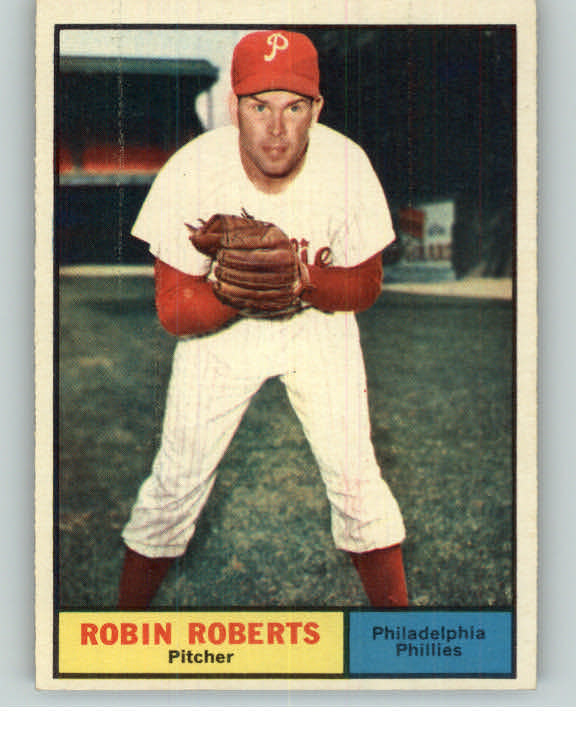 1961 Topps Baseball #020 Robin Roberts Phillies EX-MT 371329