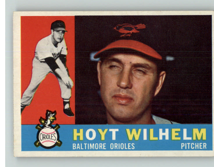 1960 Topps Baseball #395 Hoyt Wilhelm Orioles EX-MT 371370