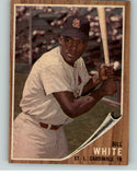 1962 Topps Baseball #014 Bill White Cardinals EX-MT 371438