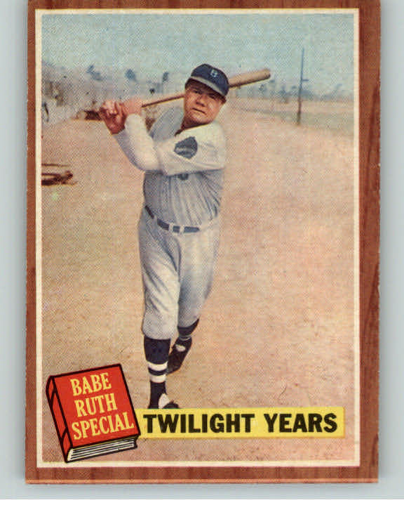 1962 Topps Baseball #141 Babe Ruth Yankees EX-MT 371462