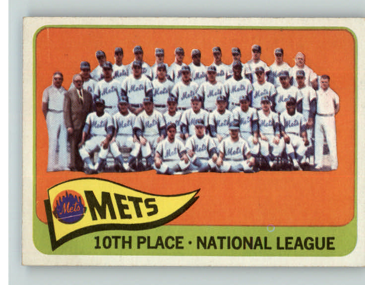 1965 Topps Baseball #551 New York Mets Team EX 371663