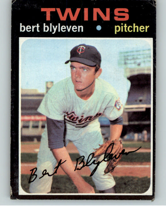 1971 Topps Baseball #026 Bert Blyleven Twins VG-EX 371772
