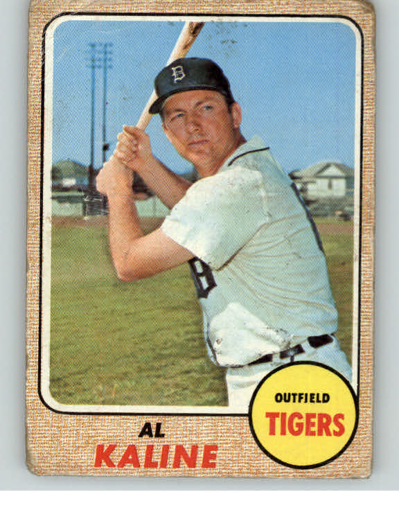 1968 Topps Baseball #240 Al Kaline Tigers FR-GD 371883