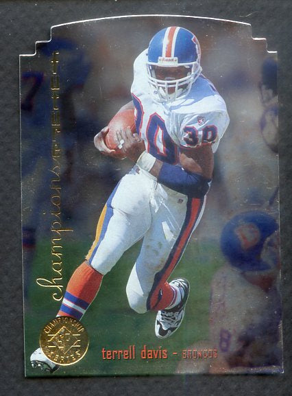1995 SP Championship #014 Terrell Davis Broncos NR-MT 372991