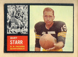 1962 Topps Football #063 Bart Starr Packers EX-MT Oc 373011