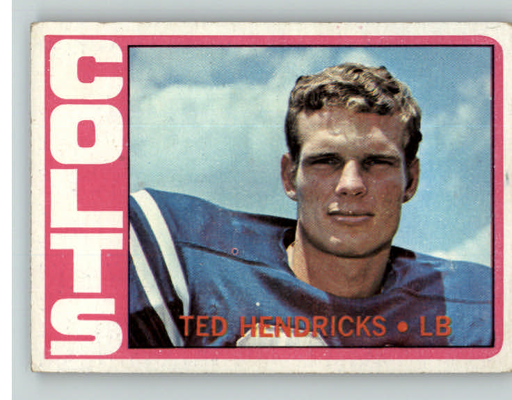 1972 Topps Football #093 Ted Hendricks Colts VG-EX 373249