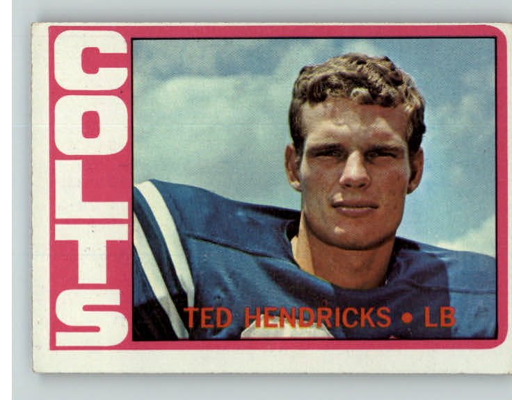 1972 Topps Football #093 Ted Hendricks Colts VG-EX 373250