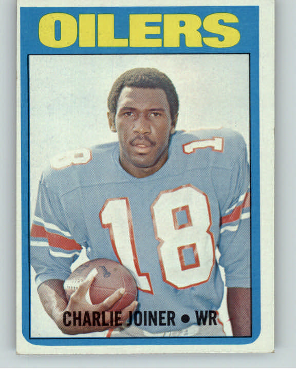 1972 Topps Football #244 Charlie Joiner Oilers EX-MT Oc 373269