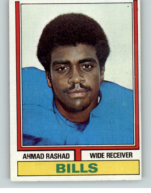 1974 Topps Football #105 Ahmad Rashad Bills EX-MT 373285