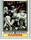 1974 Topps Football #451 Ken Stabler Raiders EX 373300