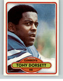 1980 Topps Football #330 Tony Dorsett Cowboys NR-MT 373380