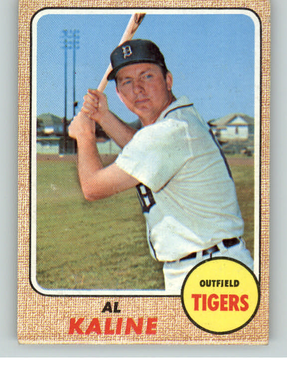 1968 Topps Baseball #240 Al Kaline Tigers EX 373541
