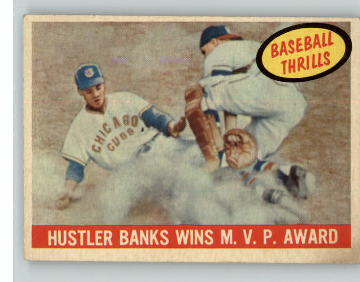 1959 Topps Baseball #469 Ernie Banks IA Cubs EX 373713