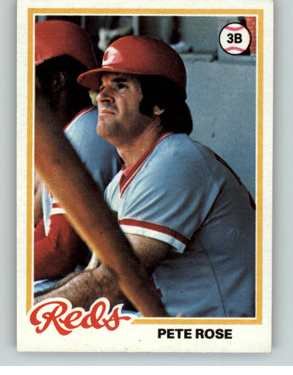 1978 Topps Baseball #020 Pete Rose Reds NR-MT 375258