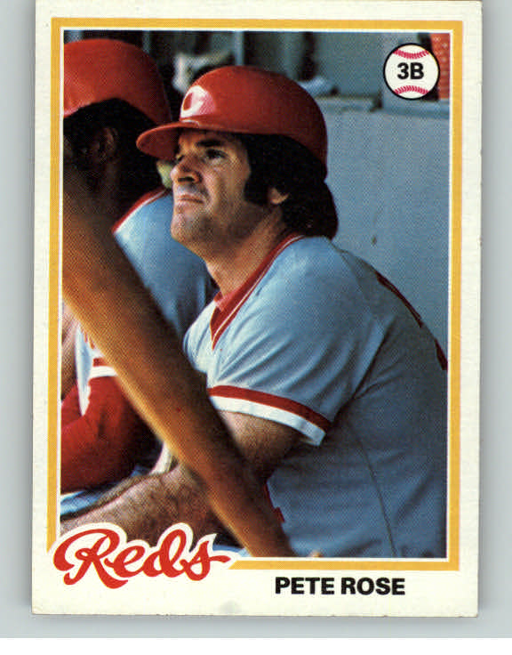 1978 Topps Baseball #020 Pete Rose Reds EX-MT 375260