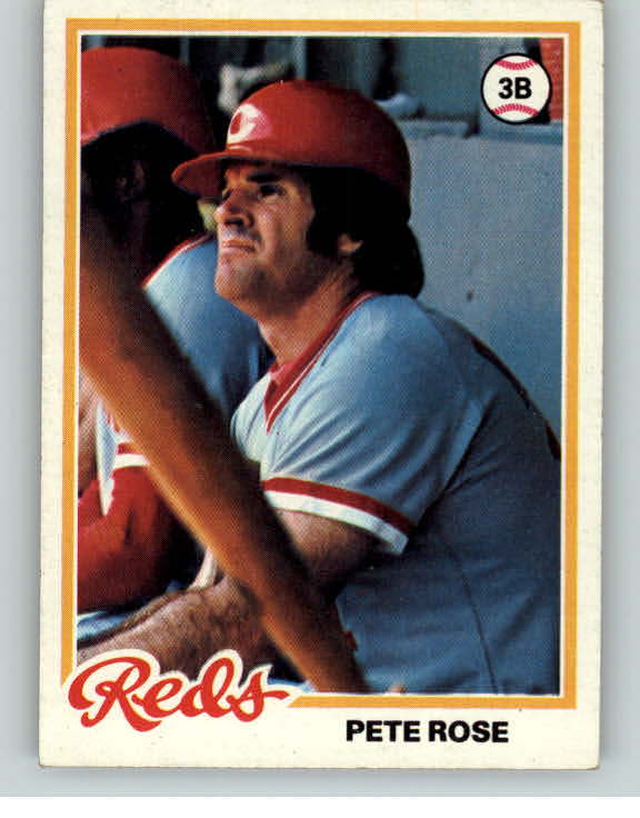 1978 Topps Baseball #020 Pete Rose Reds EX-MT 375268