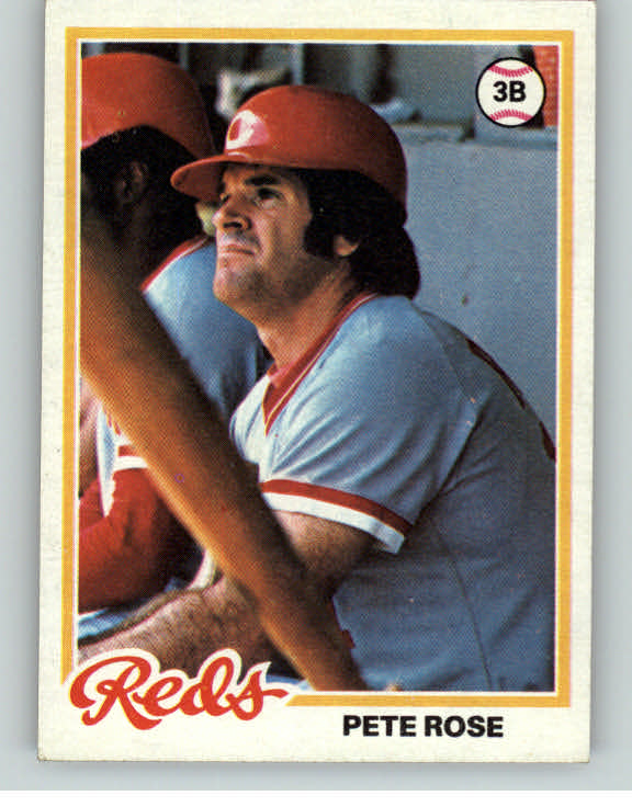 1978 Topps Baseball #020 Pete Rose Reds EX-MT 375269