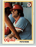 1978 Topps Baseball #020 Pete Rose Reds EX-MT 375271