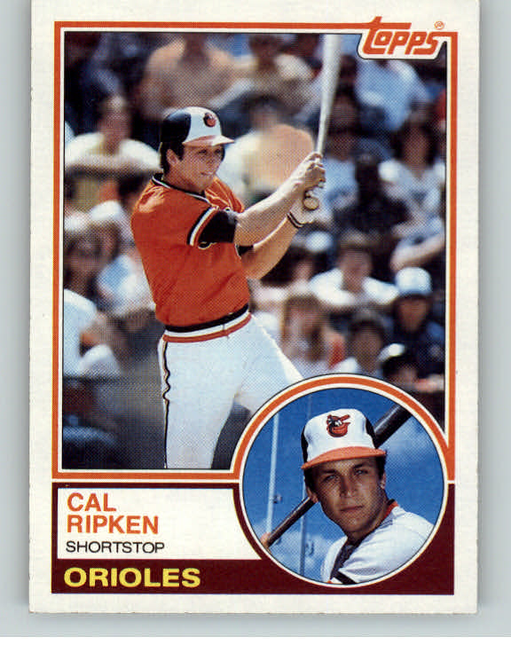 1983 Topps Baseball #163 Cal Ripken Orioles NR-MT 375463