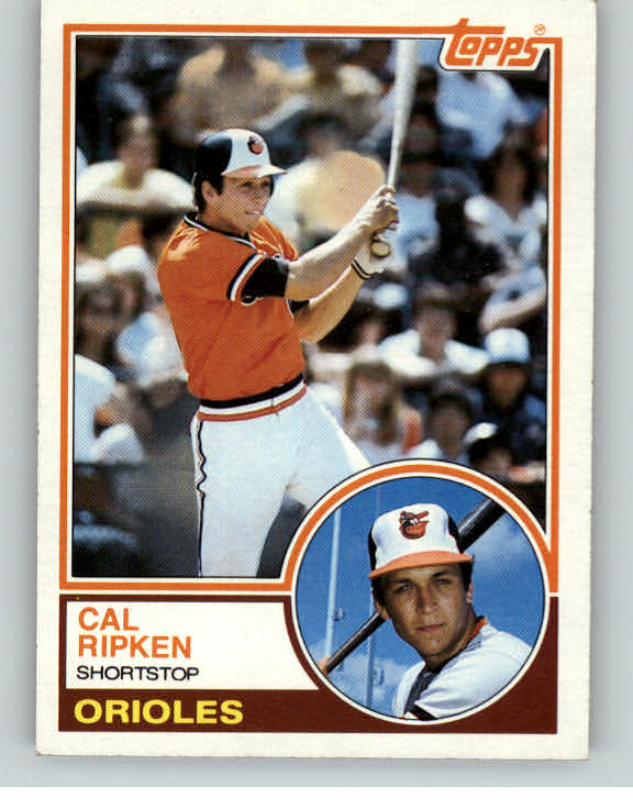 1983 Topps Baseball #163 Cal Ripken Orioles EX-MT 375468