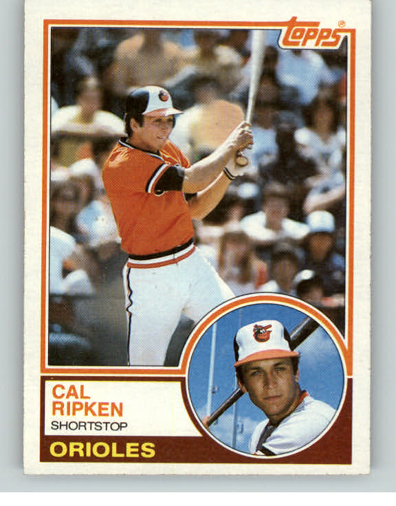 1983 Topps Baseball #163 Cal Ripken Orioles EX-MT 375471