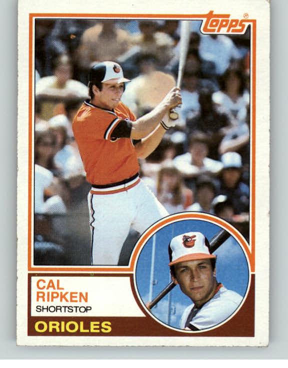 1983 Topps Baseball #163 Cal Ripken Orioles EX 375473