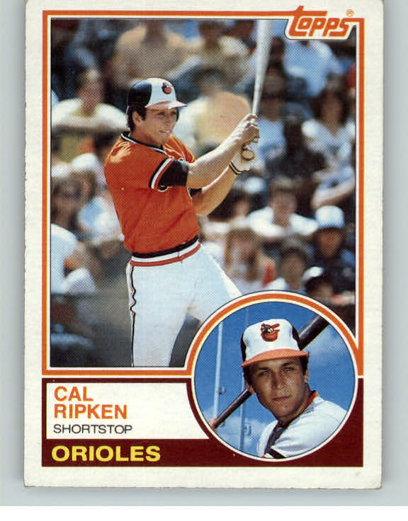 1983 Topps Baseball #163 Cal Ripken Orioles VG-EX 375474