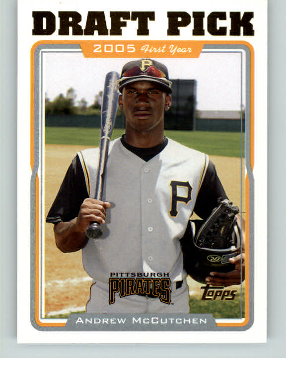 2005 Topps Baseball Update #329 Andrew McCutchen Pirates NR-MT 375563