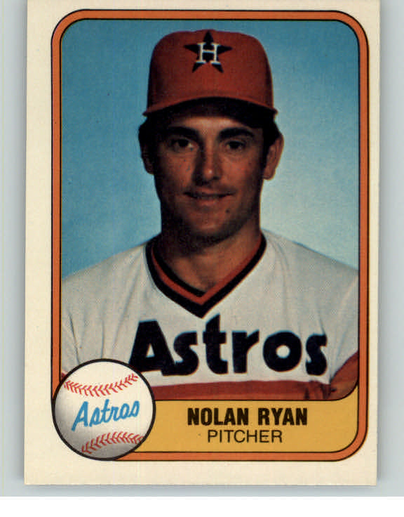 1981 Fleer Baseball #057 Nolan Ryan Astros EX-MT 375575