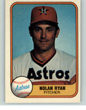 1981 Fleer Baseball #057 Nolan Ryan Astros EX-MT 375577