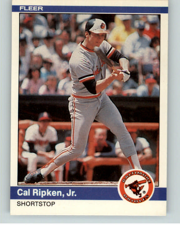 1984 Fleer Baseball #017 Cal Ripken Orioles NR-MT 375600
