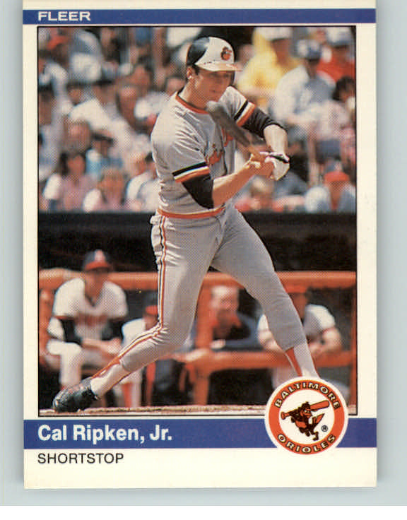 1984 Fleer Baseball #017 Cal Ripken Orioles EX-MT 375602