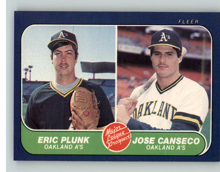 1986 Fleer Baseball #649 Jose Canseco A's NR-MT 375634