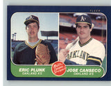 1986 Fleer Baseball #649 Jose Canseco A's NR-MT 375634