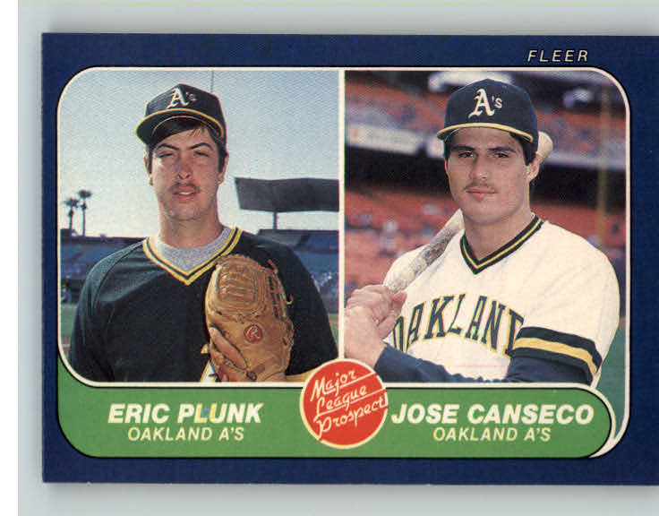 1986 Fleer Baseball #649 Jose Canseco A's NR-MT 375635