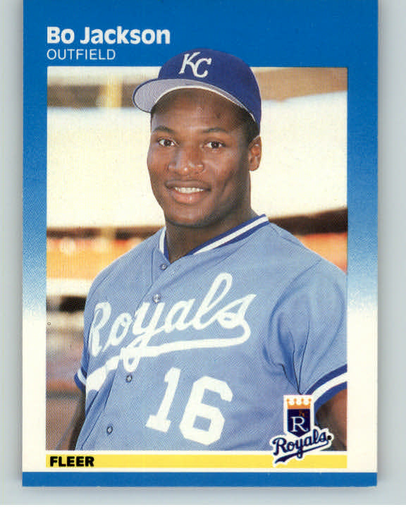 1987 Fleer Baseball #369 Bo Jackson Royals NR-MT 375648