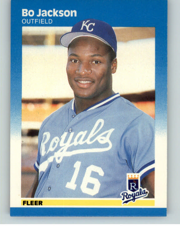 1987 Fleer Baseball #369 Bo Jackson Royals NR-MT 375651