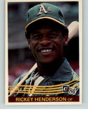 1984 Donruss Baseball #054 Rickey Henderson A's NR-MT 375712
