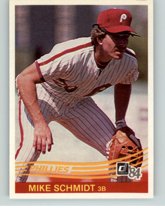 1984 Donruss Baseball #183 Mike Schmidt Phillies EX 375740