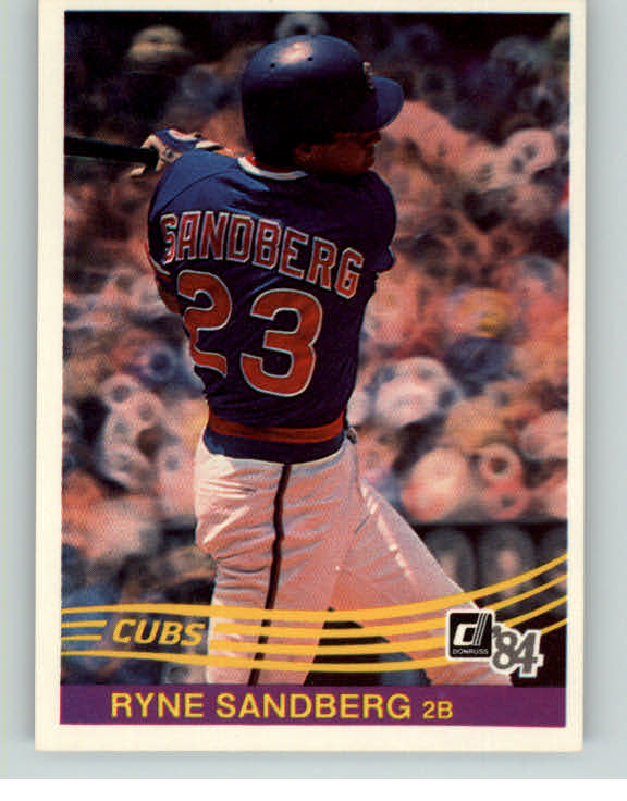 1984 Donruss Baseball #311 Ryne Sandberg Cubs NR-MT 375748