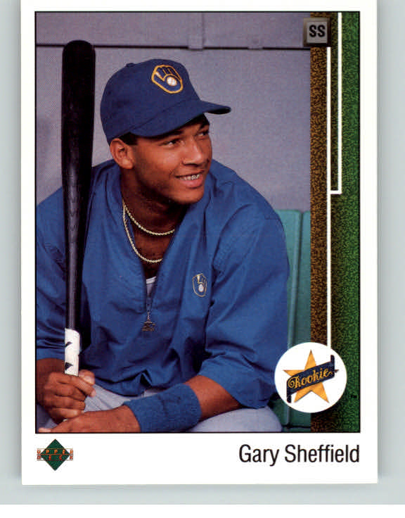 1989 Upper Deck Baseball #013 Gary Sheffield Brewers NR-MT 375826