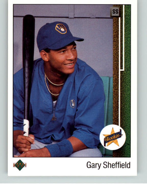 1989 Upper Deck Baseball #013 Gary Sheffield Brewers NR-MT 375827