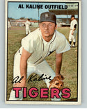1967 Topps Baseball #030 Al Kaline Tigers VG Scuff Back 375938