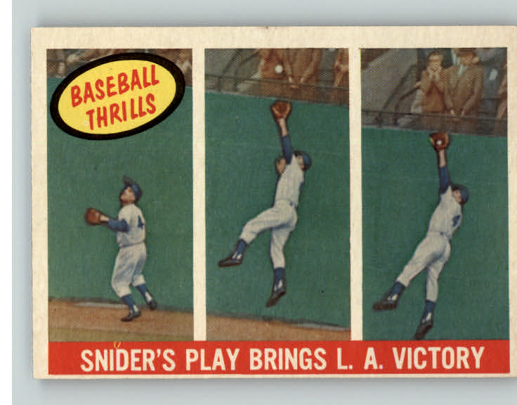 1959 Topps Baseball #468 Duke Snider IA Dodgers EX-MT 375966